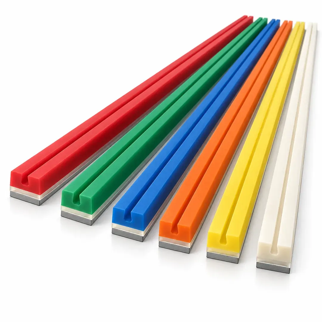 Creasing matrix strips in several colours