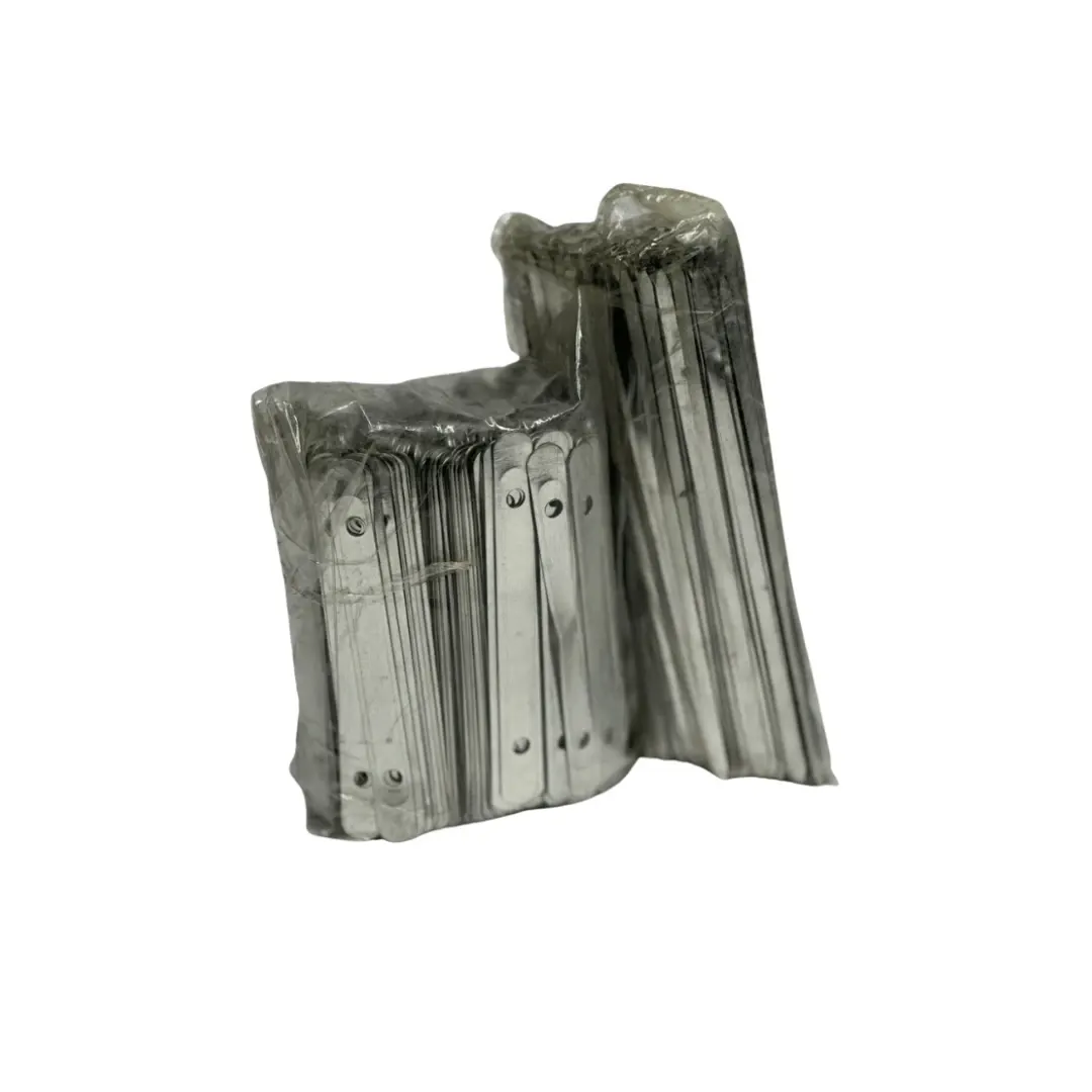 Bundled metal file fasteners