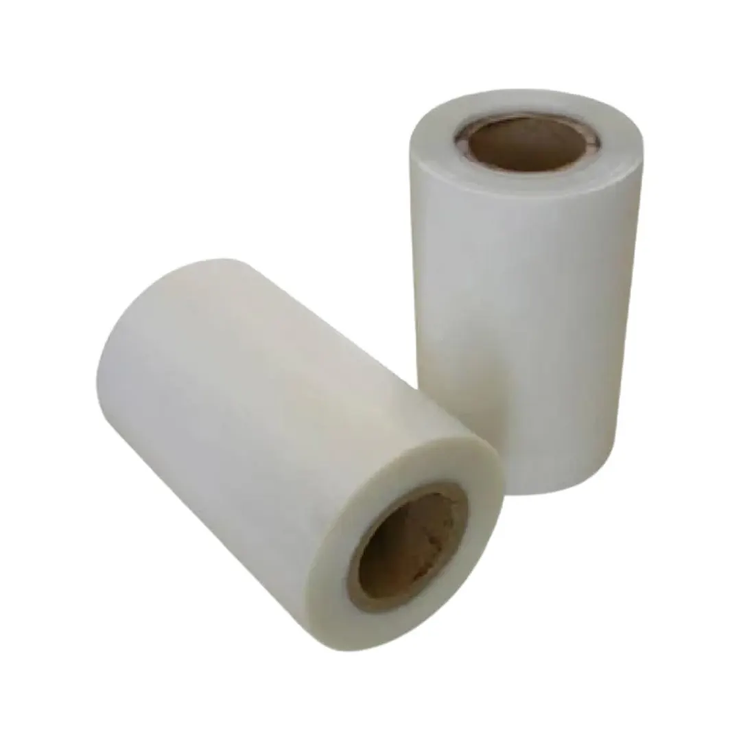 Two rolls of matt lamination film